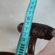 Vintage wooden rattan coat rack bamboo hat rack