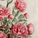 Aquarelle pivoines vintage