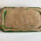 Plat centre de table de terre vernissée Aegitna Vallauris 1960