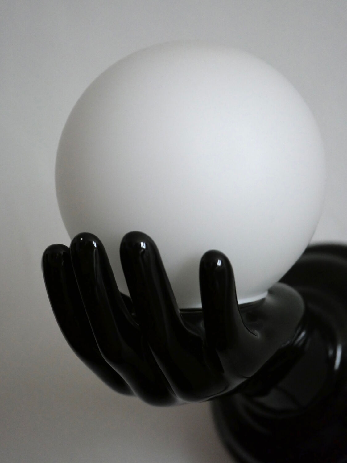 Vintage hand ceramic wall lamps