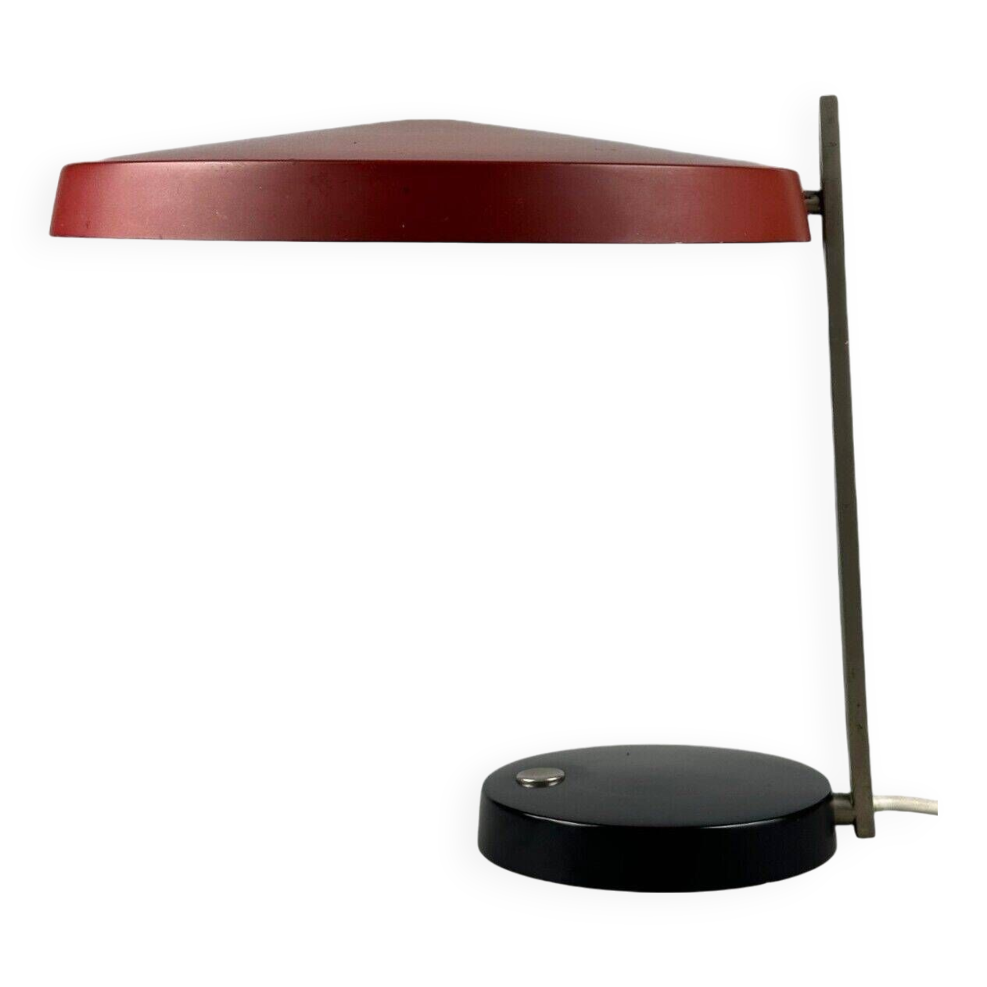 60s 70s table lamp desk lamp by Heinz Pfänder for Hillebrand