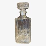 Carafe à whisky en verre ancienne