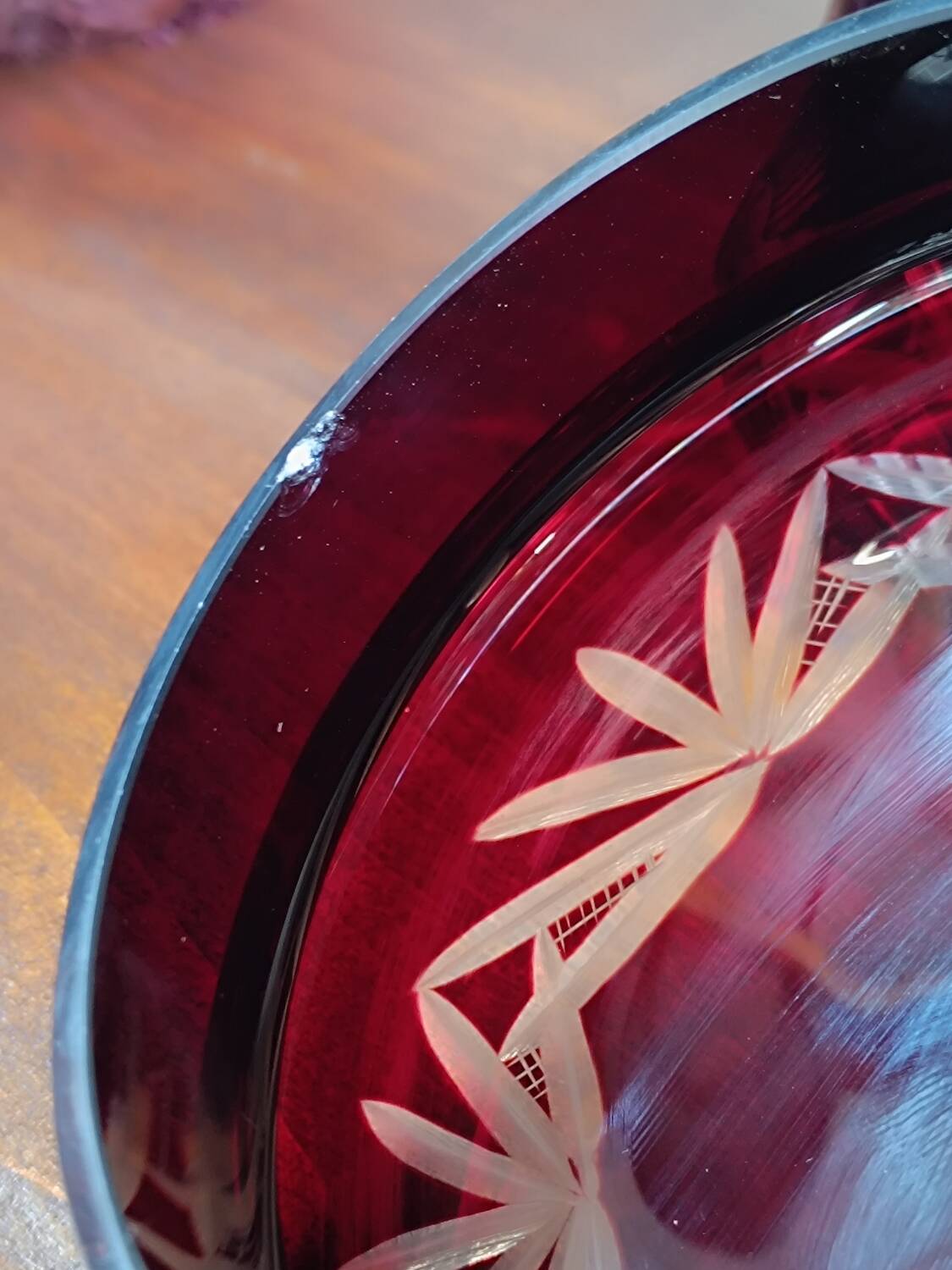 Bohemian Crystal Bonbonnière