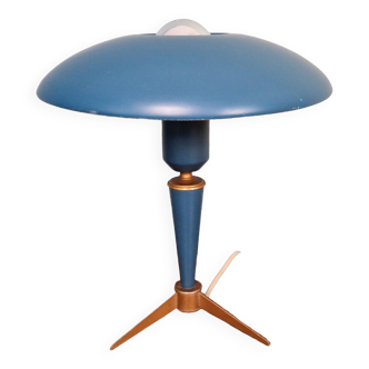 Philips tripod lamp, Bijou model, Louis Kalff design, 50s-60s