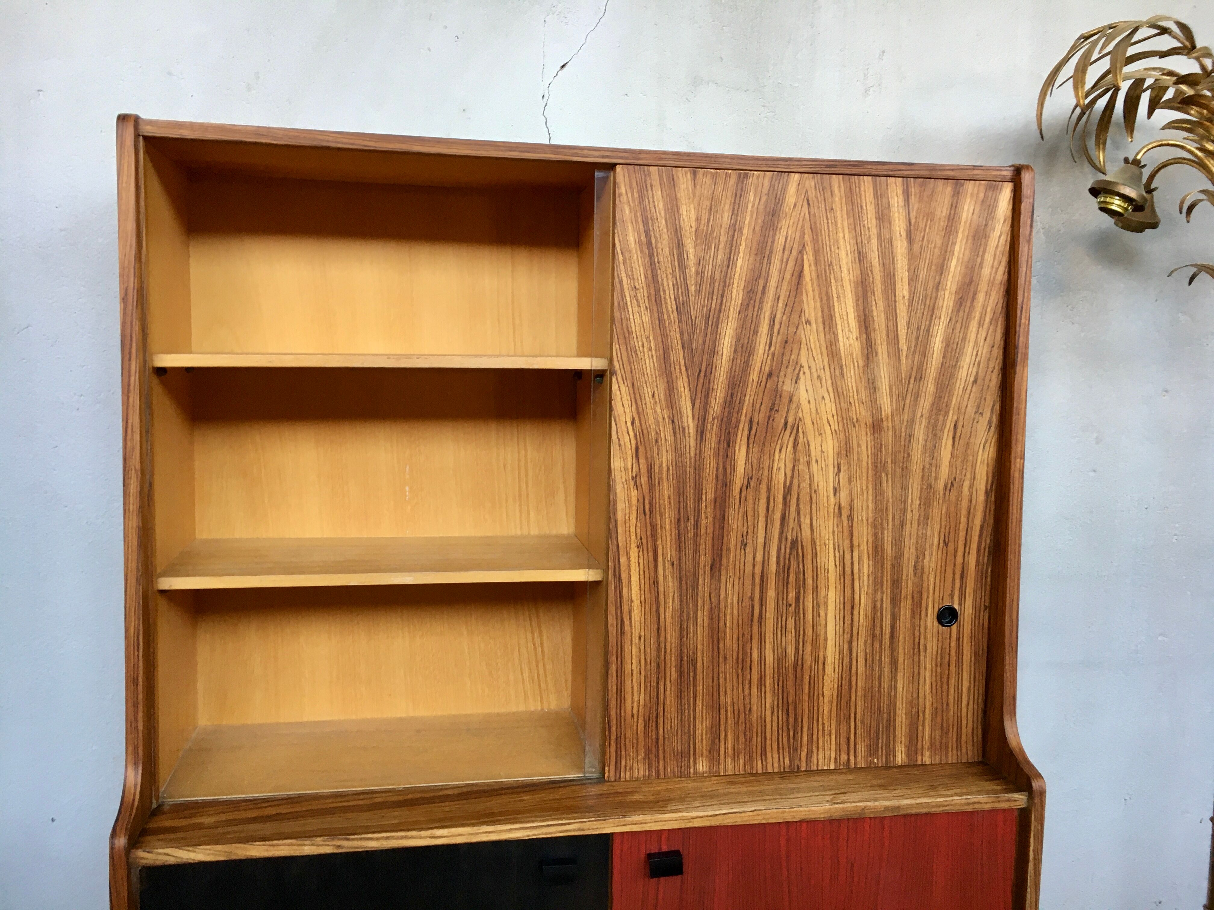 Enfilade haute en palissandre vintage 1960