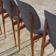 Set of 6 chairs "pegase" by baumann, 60 years