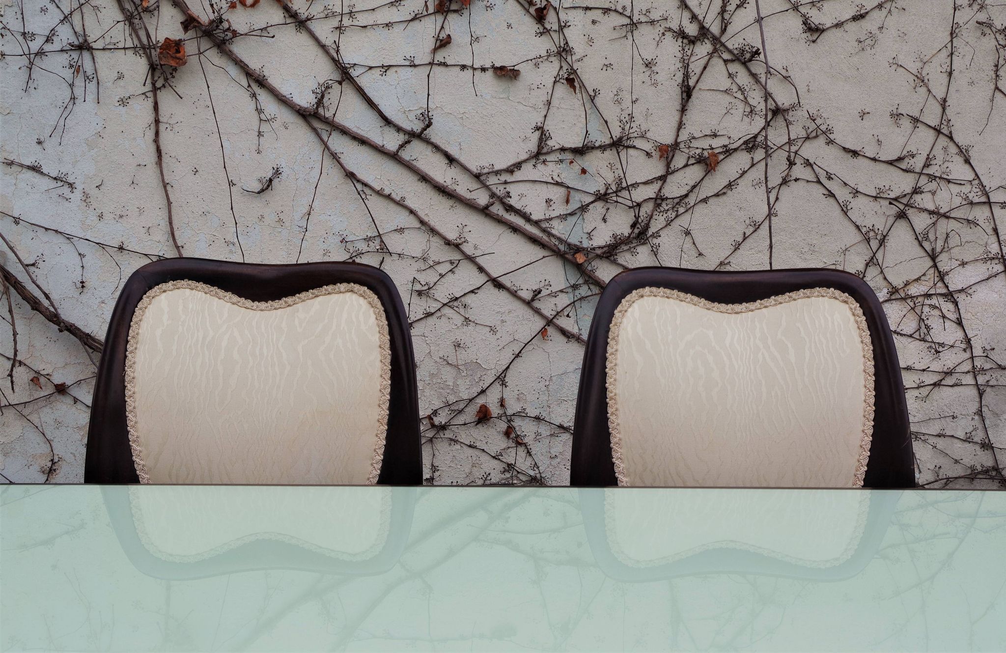 Dining Room Table and Mahogany Chairs by Fratelli Rigamonti, 1950s, Set of 7