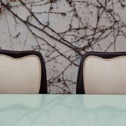Dining Room Table and Mahogany Chairs by Fratelli Rigamonti, 1950s, Set of 7