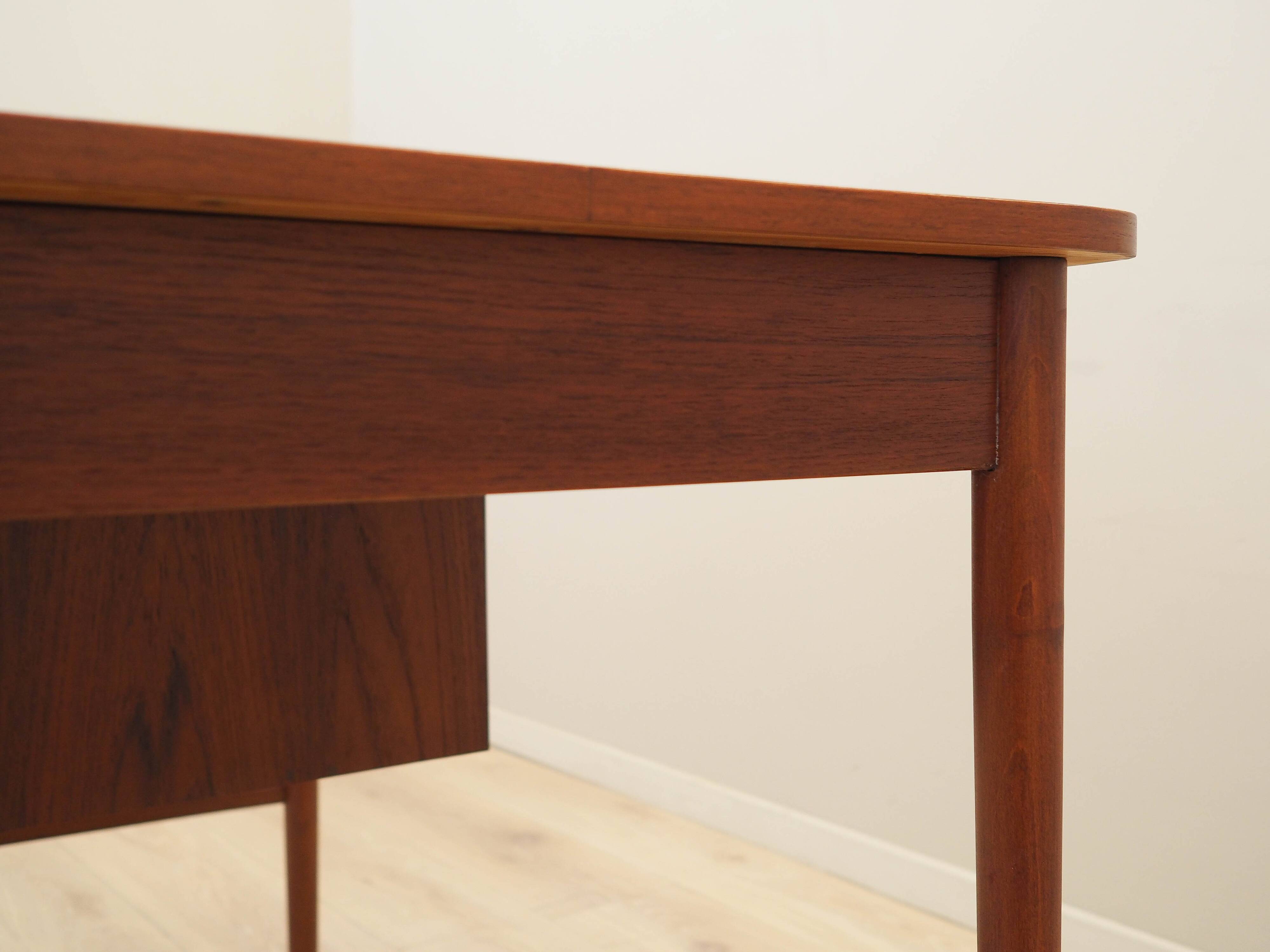 Teak desk, Danish design, 1960s, production: Denmark