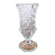 Vase Art déco Fidenza en verre pressé, Italie années 1930