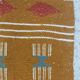 Handmade kilim carpet in pure wool 100x65cm