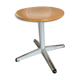 Vintage Industrial Height Adjustable Swivel Stool, 1960s