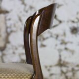 Baumann sleigh chair, 1960