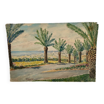 Aquarelle Maroc 1942