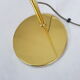 Articulated floor lamp light vintage brass gold Deknudt