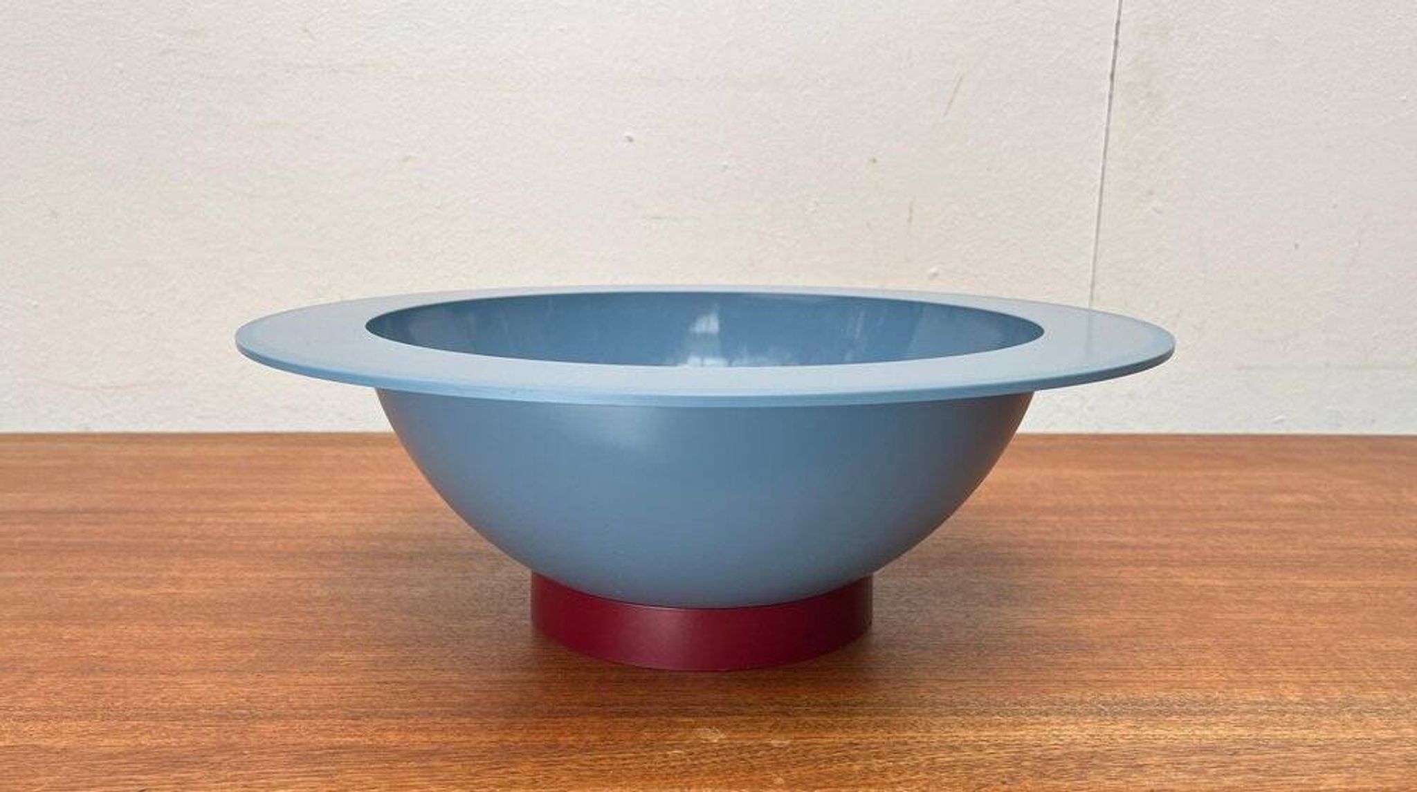 Euclid salad bowl from the Italian postmodern series by Michael Graves for Alessi, 1980s.