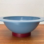 Euclid salad bowl from the Italian postmodern series by Michael Graves for Alessi, 1980s.