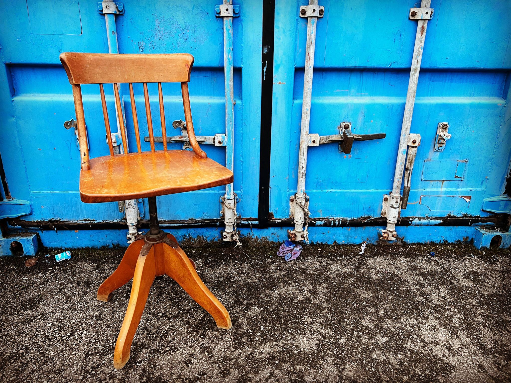 Fauteuil de bureau Federdreg vintage