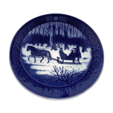 Christmas plate 1984, Royal Copenhagen porcelain