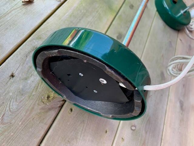 Paire de lampadaires / projecteurs - suède années 60/70
