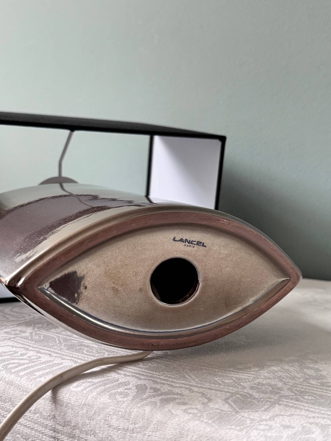 Molin Charolles lamp for Lancel Paris