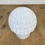 Vintage White Porcelain Ceiling Light, 1970s