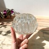 Vintage glass flower pick N4 made in France