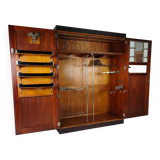 1920s Compactom Ltd gentleman’s wardrobe – fully fitted interior