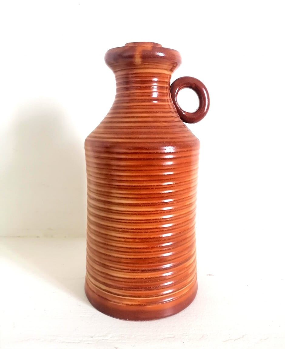 Pottery bottle vase
