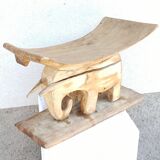 Tabouret ancien en bois, Art africain Ashanti du Ghana