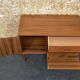 60s 70s teak sideboard Credenza cabinet Danish Modern Design Denmark 70s