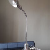 Chrome flexible desk lamp