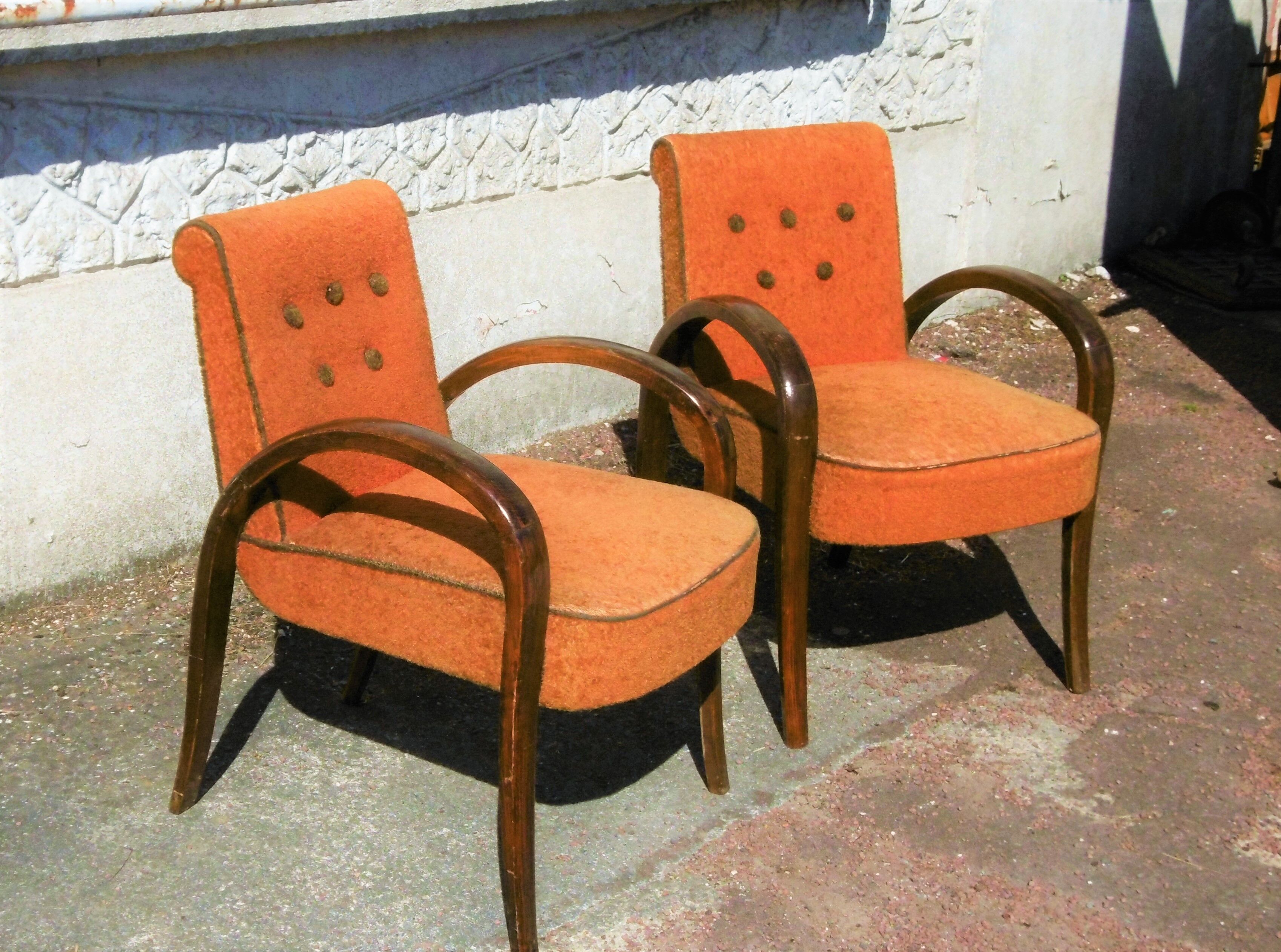 Bridge armchairs