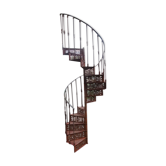 Spiral staircase in cast iron XXth
