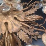 Florentine wall light or ceiling light by Banci Firenze, 1970s Maison Baguès.