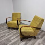 Pair of armchairs by Jindrich Halabala