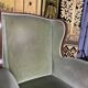 Pair of English armchairs green velvet