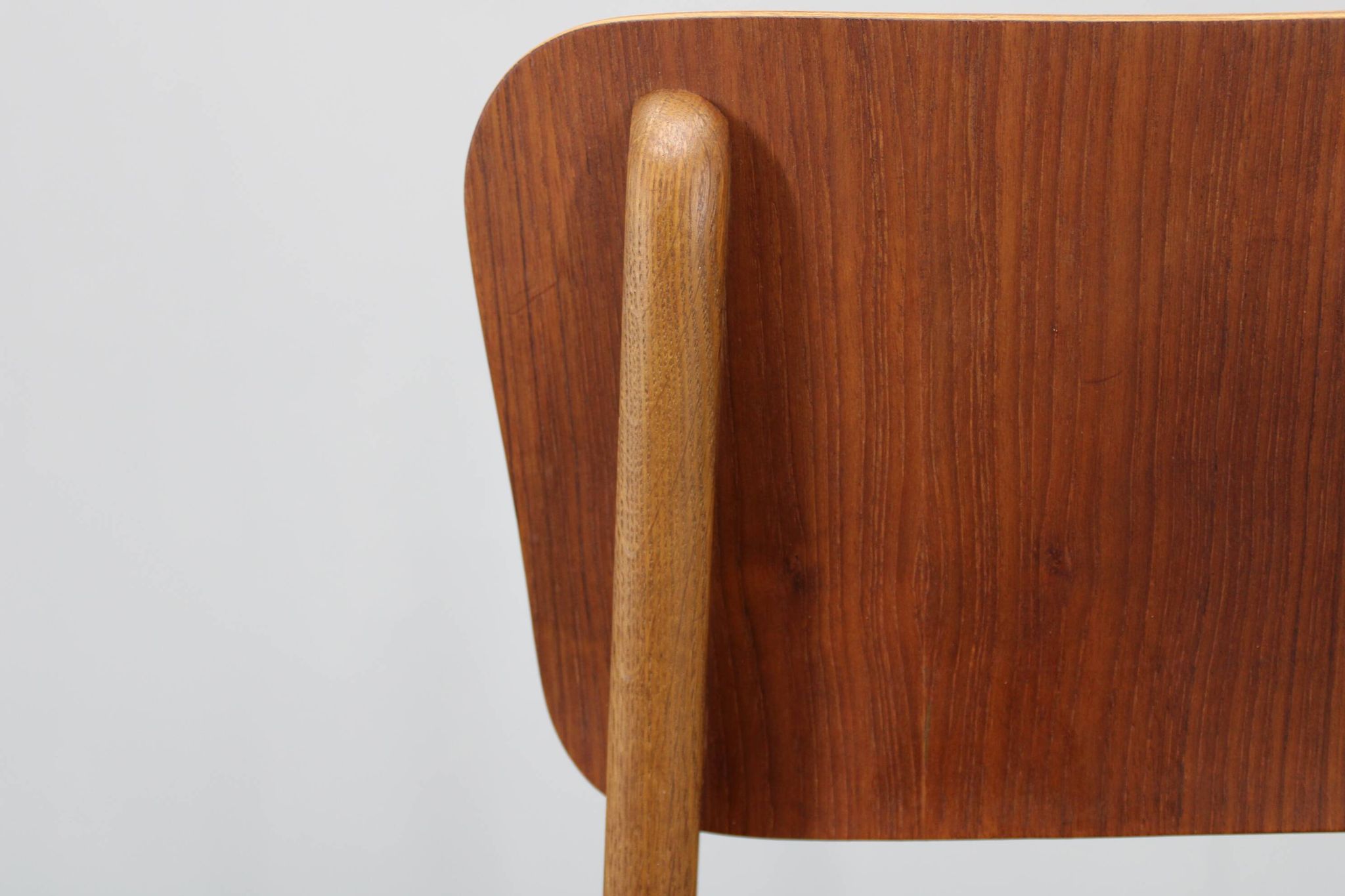 1960s Ib Kofod Larsen Set of 4 dining Chairs in Teak Finish, Denmark
