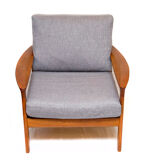 Teak lounge chair by Arne Wahl Iversen for Komfort Denmark, 1960s