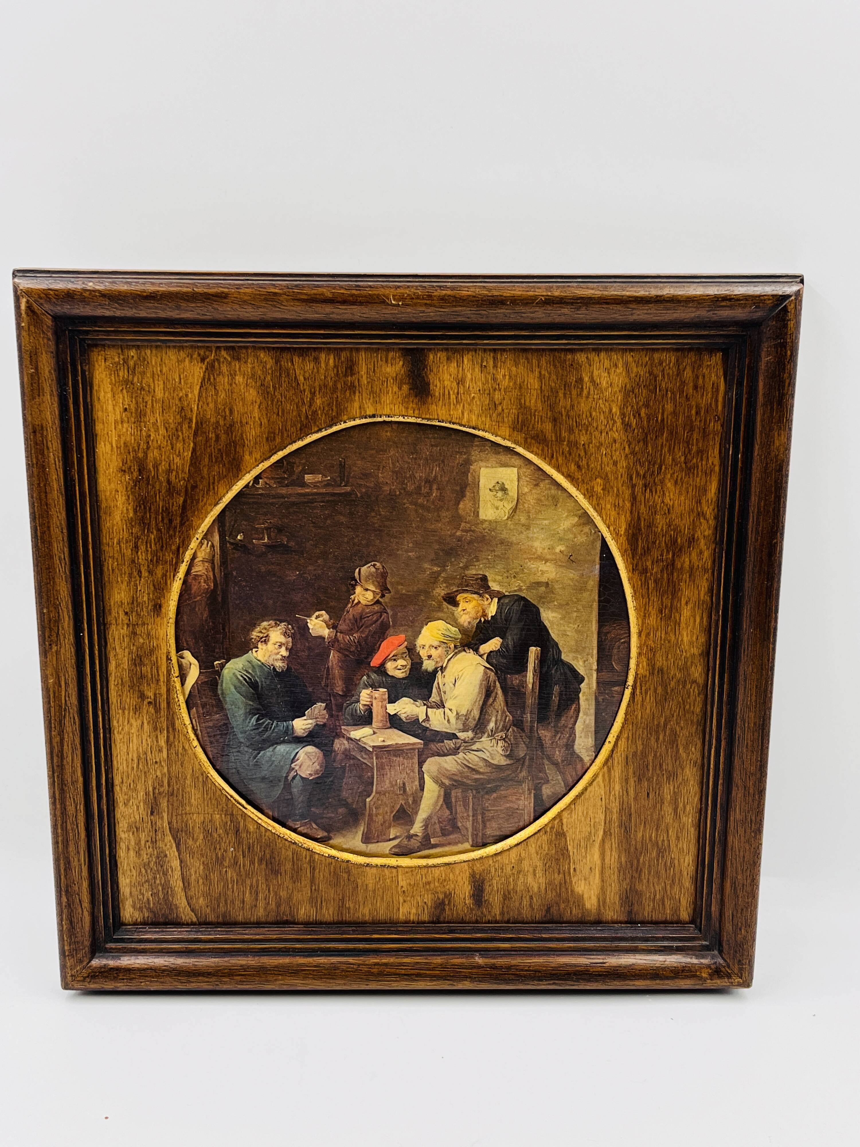 Reproduction duo by David Teniers