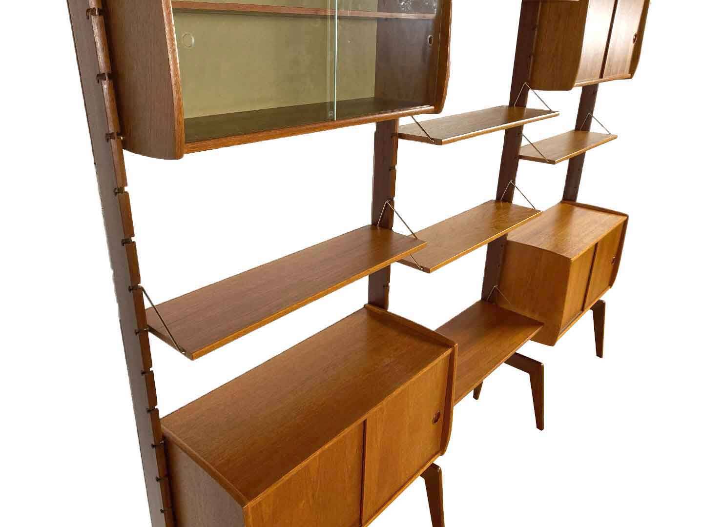 Ergo wall unit by John Texmon and Einar Blindheim for Blindheim Møbelfabrikk, Norway, 1960s