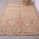Peach Vintage Moroccan Rug 164 x 266 cm, Berber Wool Rug, Handmade Boho Rug