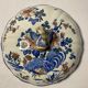 Old soup pot faience GIEN decoration to the rooster early twentieth century