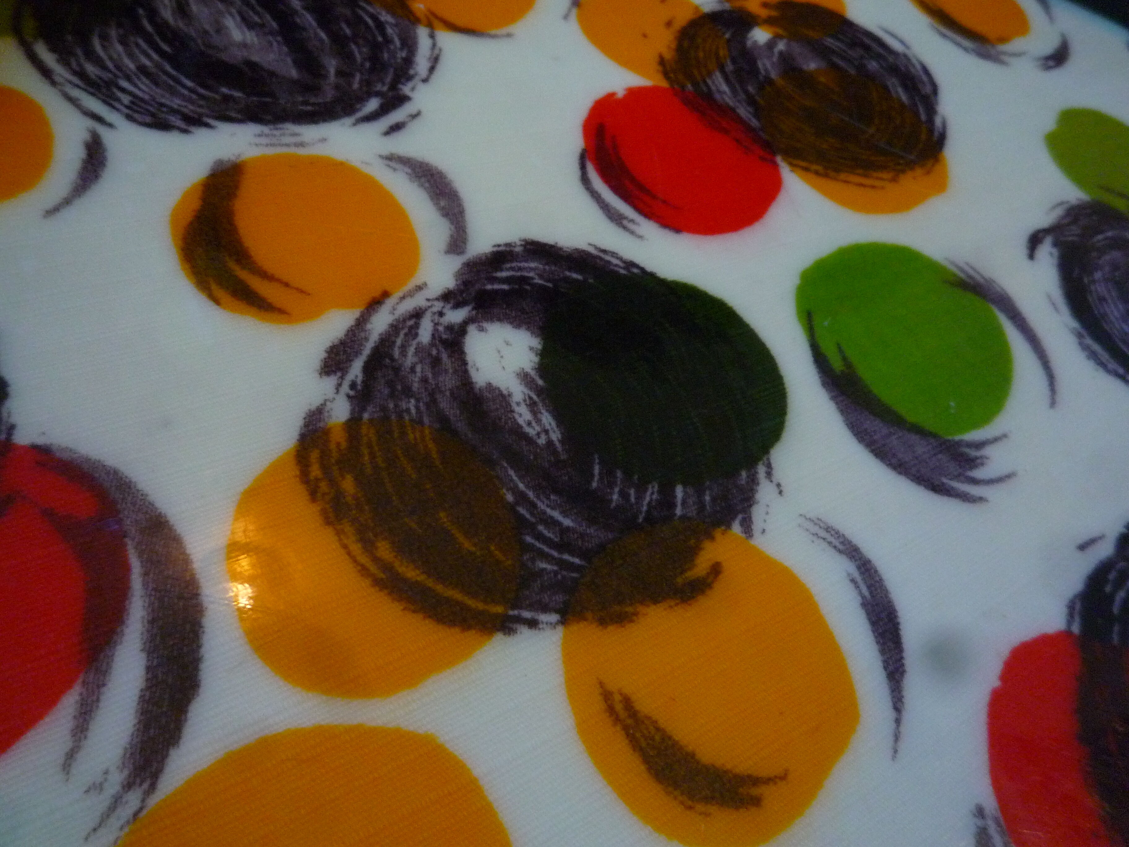 Melamine tray vintage 60s