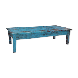 Former bench patina teak wood