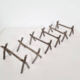 Set of 6 Brutalist Knife Holders