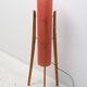 Mid century Rocket floor lamp, Brussels period, 1950´s, Czechoslovakia