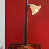 Scandinavian mahogany lamp