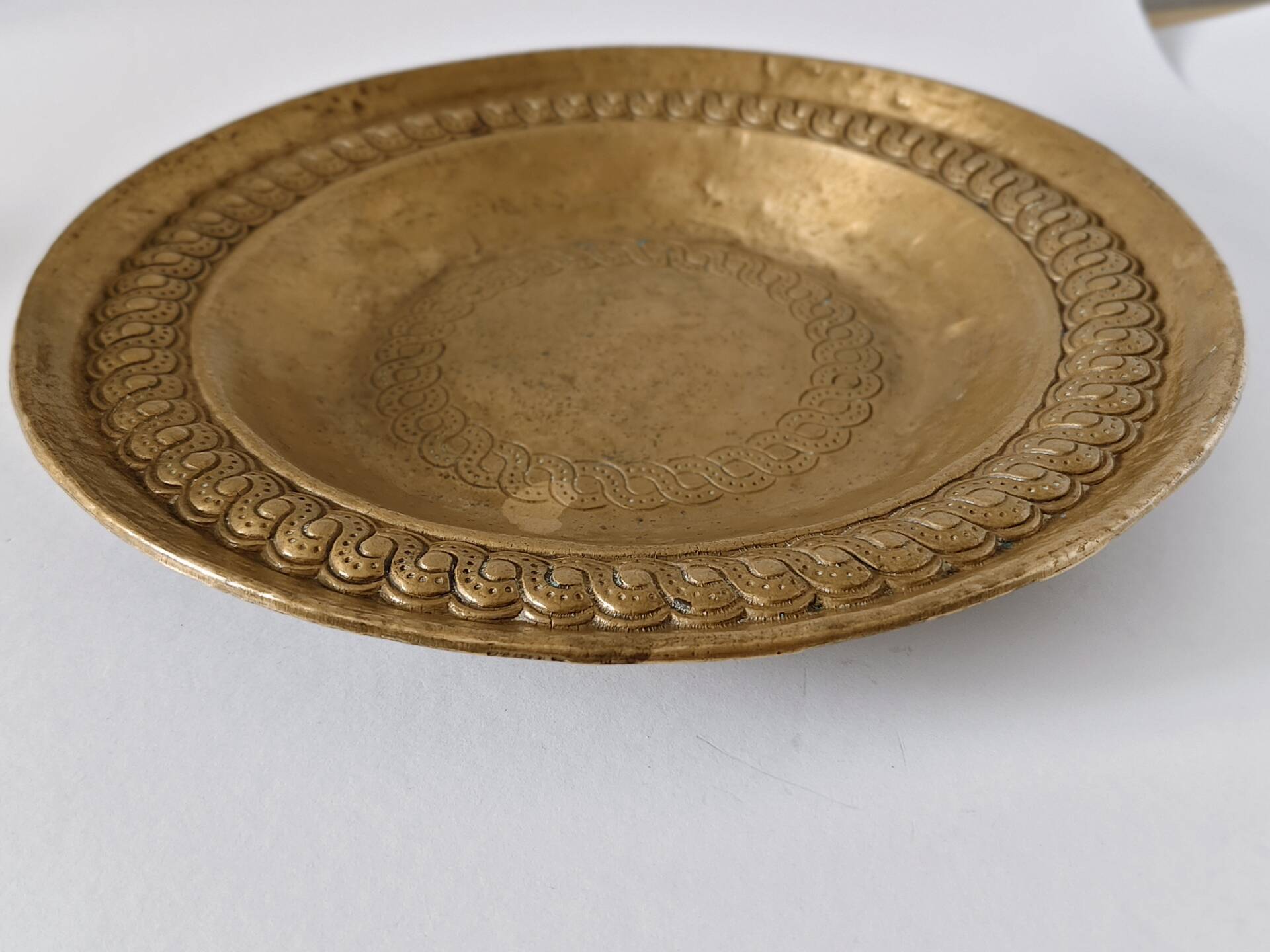 Hammered brass cup Collini Austria - 1960s