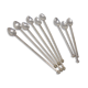 Set of 9 spoons with long handle